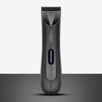 Electric Groin Hair Trimmer for Men,Body Groomer & Pubic Waterproof Hair Trimmer,Replaceable Ceramic Blade
